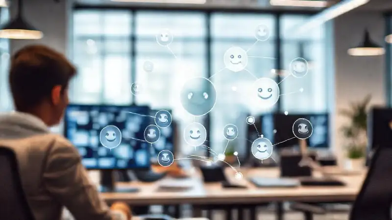 Oficina moderna, digital y amigable