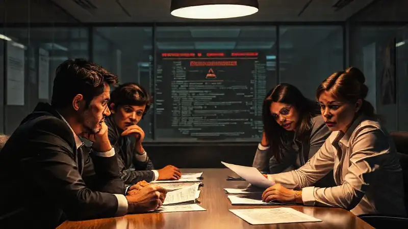 Reunión corporativa: filtración de datos preocupante