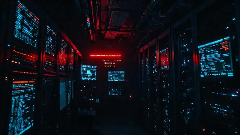 Un servidor oscuro y perturbador emergió