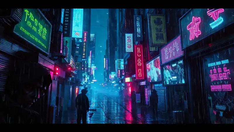 La ciudad cibernética es oscura y peligrosa