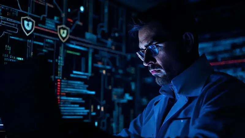 Un experto analiza amenazas digitales en código