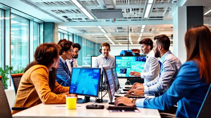 Espacio de oficina moderno e innovador