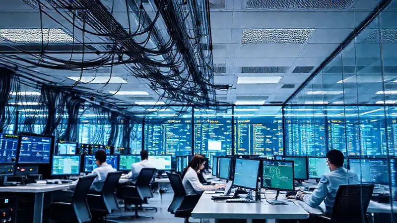 Oficina moderna: digital, profesional y segura