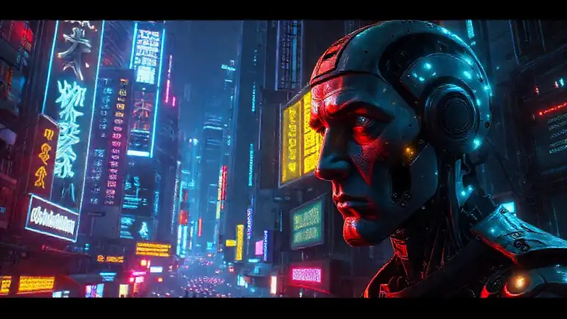 Ciencia ficción urbana, luces y vigilancia