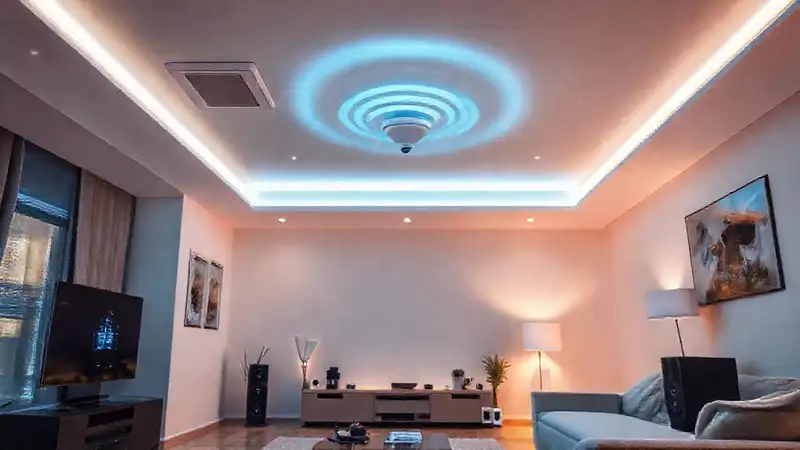 Hogar inteligente, conexión segura y moderna