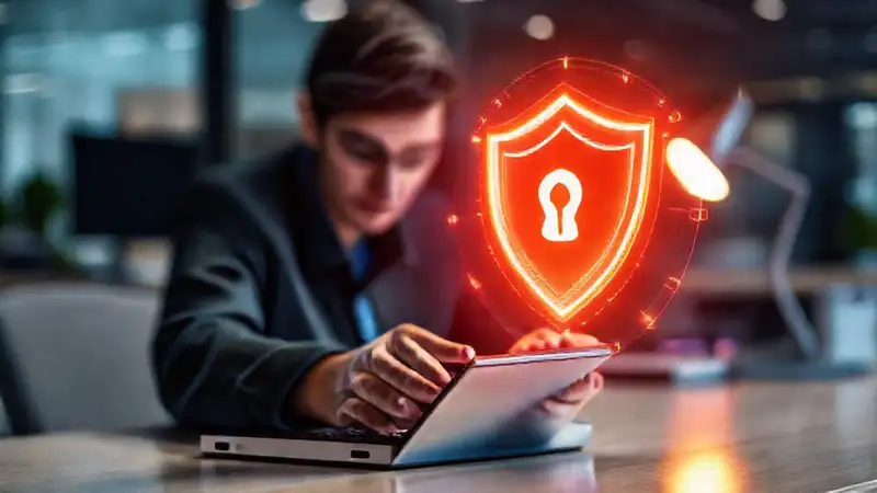 Trabajador remoto seguro