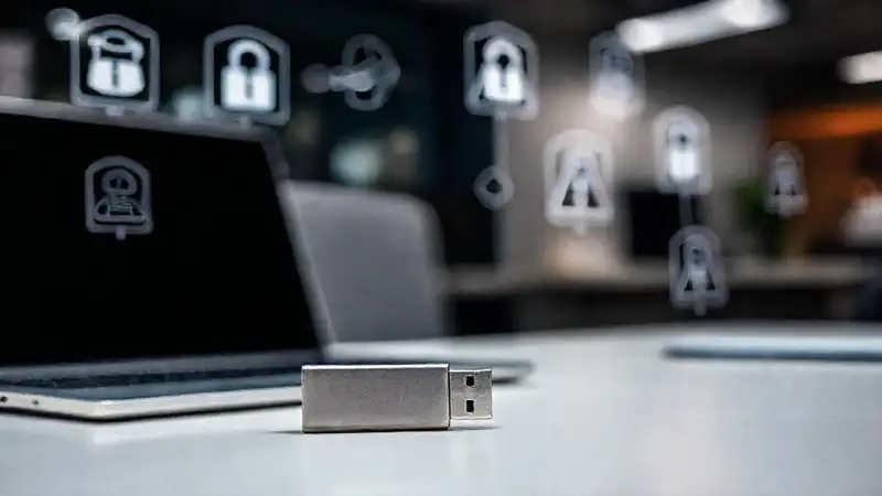 Seguridad digital en un espacio moderno