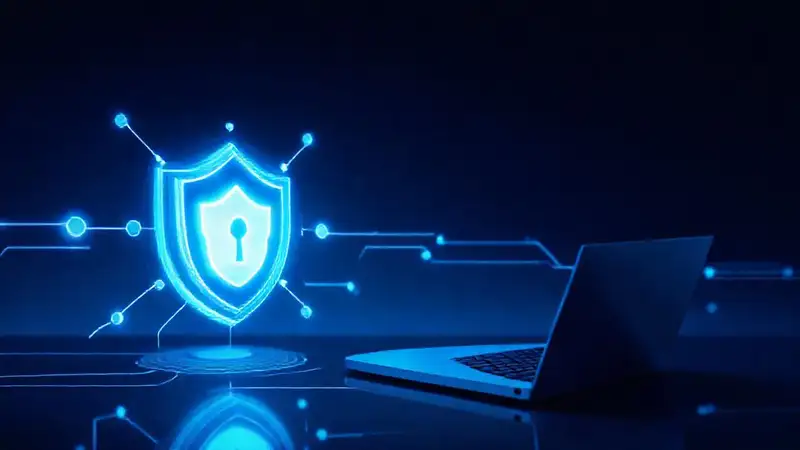 Red Wi-Fi segura, protección digital brillante